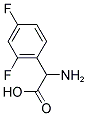 2,4-DIFLUORO-DL-PHENYLGLYCINE 结构式