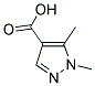 1,5-DIMETHYL-1H-PYRAZOLE-4-CARBOXYLIC ACID 结构式