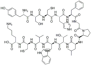 ERYTHROPOIETIN MIMETIC PEPTIDE SEQUENCE 20 结构式