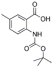 2-(TERT-BUTOXYCARBONYLAMINO)-5-METHYL-BENZOIC ACID 结构式