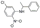 N-(5-CHLORO-2-NITROPHENYL)-N-(1-PHENYLETHYL)AMINE 结构式