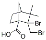 2-Bromo-2-(bromomethyl)-3,3-dimethylbicyclo[2.2.1]heptane-1-carboxylic acid 结构式