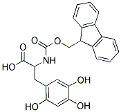 FMOC-2,4,5-TRIHYDROXY-DL-PHENYLALANINE 结构式