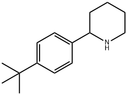 2-(4-(叔丁基)苯基)哌啶 结构式