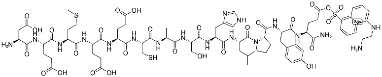 4A/4B PEPTIDE (3), EDANS-LABELED 结构式