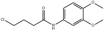 4-Chloro-N-(3,4-dimethoxyphenyl)butanamide 结构式