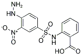 2-(4-HYDRAZINO-3-NITRO-BENZENESULFONYLAMINO)-BENZOIC ACID 结构式