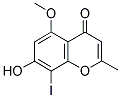 7-HYDROXY-8-IODO-5-METHOXY-2-METHYL-4H-CHROMEN-4-ONE 结构式