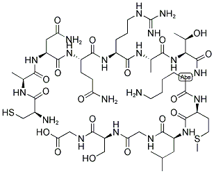 ANTI-SNAP-25 NEUTRALIZING PEPTIDE 结构式