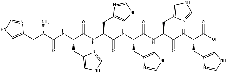 六聚组氨酸 结构式