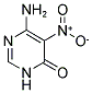 6-Amino-5-(nitro)pyrimidin-4(3H)-one 结构式