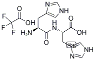 H-HIS-HIS-OH TRIFLUOROACETATE SALT 结构式