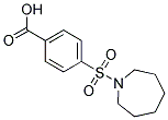 4-(AZEPAN-1-YLSULFONYL)BENZOIC ACID 结构式