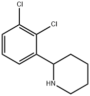 2-(2,3-DICHLOROPHENYL)PIPERIDINE 结构式