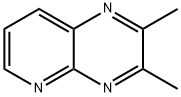 2,3-二甲基吡啶并[2,3-B]吡嗪 结构式