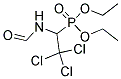 DIETHYL 2,2,2-TRICHLORO-1-(FORMYLAMINO)ETHYLPHOSPHONATE 结构式