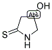 (S)-4-HYDROXY-2-PYRROLIDINETHIONE 结构式