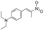 1-(4-(N,N-DIETHYLAMINO)PHENYL)-2-NITROPROPENE 结构式