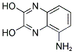 5-AMINO-QUINOXALINE-2,3-DIOL 结构式