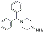 4-Benzhydryl-piperazin-1-ylamine 结构式