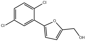 [5-(2,5-DICHLORO-PHENYL)-FURAN-2-YL]-METHANOL 结构式