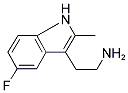 2-(5-FLUORO-2-METHYL-1H-INDOL-3-YL)-ETHYLAMINE 结构式