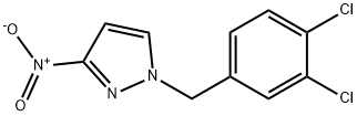 1-(2-CHLORO-6-FLUORO-BENZYL)-4-NITRO-1H-PYRAZOLE 结构式