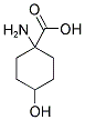 1-Amino-4-hydroxy-cyclohexanecarboxylic acid 结构式
