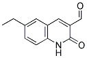6-Ethyl-2-oxo-1,2-dihydro-3-quinolinecarbaldehyde 结构式