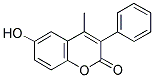 6-HYDROXY-4-METHYL-3-PHENYLCOUMARIN 结构式