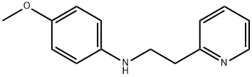(4-METHOXY-PHENYL)-(2-PYRIDIN-2-YL-ETHYL)-AMINE 结构式