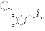 1-(3-BENZYLOXY-4-METHOXYPHENYL)-2-NITROPROPANE 结构式