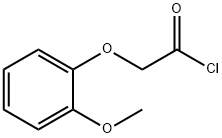 (2-METHOXY-PHENOXY)-ACETYL CHLORIDE 结构式