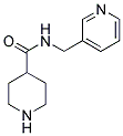 N-(PYRIDIN-3-YLMETHYL)PIPERIDINE-4-CARBOXAMIDE 结构式