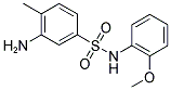 3-AMINO-N-(2-METHOXY-PHENYL)-4-METHYL-BENZENESULFONAMIDE 结构式