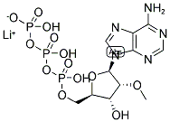 2'-O-METHYLADENOSINE-5'-TRIPHOSPHATE LITHIUM SALT 结构式