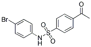 4-(4-BROMOPHENYL)-SULFAMYLACETOPHENONE 结构式