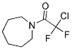 1-(1-AZEPANYL)-2-CHLORO-2,2-DIFLUORO-1-ETHANONE 结构式