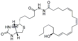 15(S)-HETE-BIOTIN 结构式