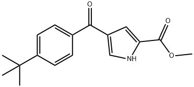 METHYL 4-[4-(TERT-BUTYL)BENZOYL]-1H-PYRROLE-2-CARBOXYLATE 结构式