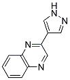 2-(1H-PYRAZOL-4-YL)QUINOXALINE 结构式