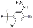 (2,4-DIBROMO-5-TRIFLUOROMETHYL-PHENYL)-HYDRAZINE 结构式