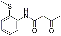 2-METHYLMERCAPTO-ACETOACETANILID 结构式