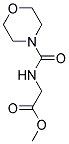 [(MORPHOLINE-4-CARBONYL)-AMINO]-ACETIC ACID METHYL ESTER 结构式