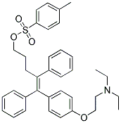 N,N-DIETHYL-O-TOSYL-METHYLTAMOXIFEN 结构式