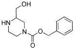 4-N-CBZ-2-HYDROXYMETHYL-PIPERAZINE 结构式