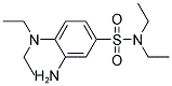 3-AMINO-4-DIETHYLAMINO-N,N-DIETHYL-BENZENESULFONAMIDE 结构式