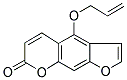 5-ALLYLOXYPSORALEN 结构式