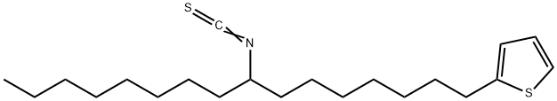 THIENYLOCTYL ISOTHIOCYANATE 结构式