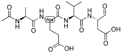 Ac-AEVD-CHO 结构式